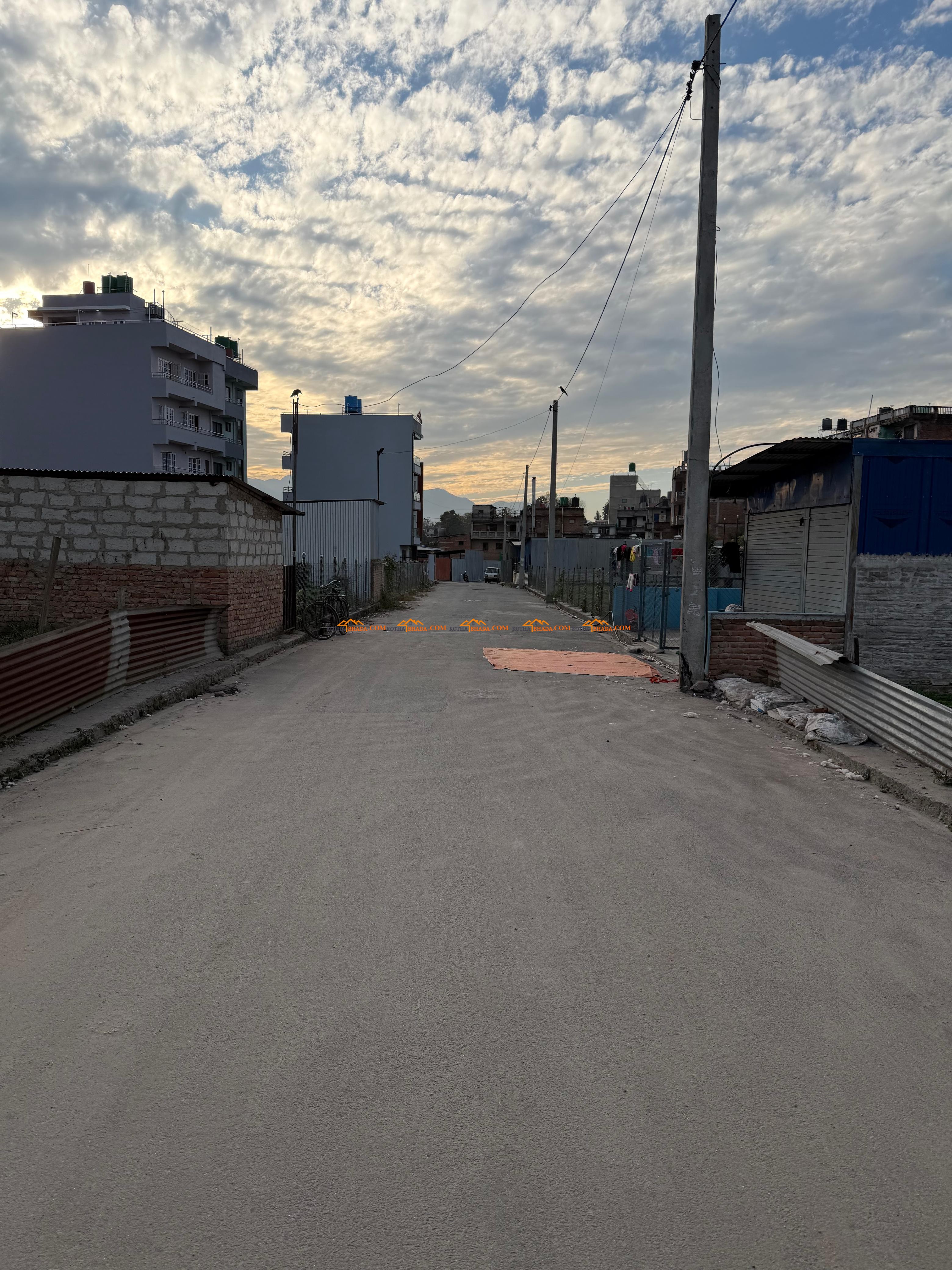 Land on rent with 20ft road in Purano Thimi, Bhaktapur